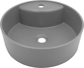 Kuchinox Umývadlo na dosku Cliff ø43 cm - VGC1510T, granit, sivé
