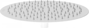 Mexen sprchová nerezová hlavica Round 25 cm, biela, 79225-20