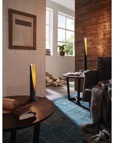 Eglo 97584 - LED Stojacia lampa BARBOTTO 1xGU10/4,5W/230V čierna