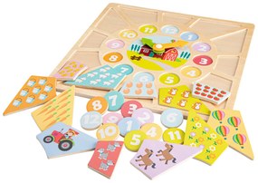Hodiny + puzzle 2v1