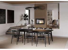 Čierna jedálenská stolička DAN-FORM Denmark Sava