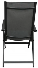 Doppler ACTIVE káro - záhradné polohovacie kreslo