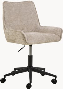 Čalúnená kancelárska stolička's nastaviteľnou výškou Eddie