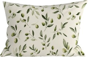 Polybavlnená obliečka na vankúš OLIVE POLY 50x70 cm, zelená