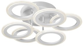 Prisadený luster 6xLED/18W/230V biela