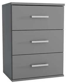 Nočný stolík Goda III 3S grafit