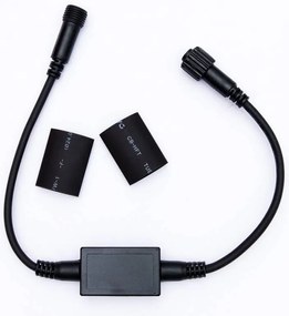 DECOLED LED světelná sada na vánoční stromy vysoké 15-17 m, modrá