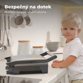 AENO - Kontaktný gril 2000W/230V