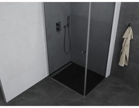 Mexen Pretoria sprchovací kút 90x100cm, 6mm sklo, chrómový profil-šedé sklo, 852-090-100-01-40