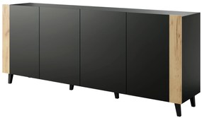Cama Čierna komoda Rofa