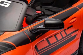 LEAN CARS Elektrické autíčko Mercedes AMG GT3, oranžové