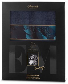 Eva Minge FROTÉ UTERÁK EVA MINGE12 SADA 1KS 30X50 CM, 1KS 50X90 CM, 1KS 70X140 CM SIVÁ