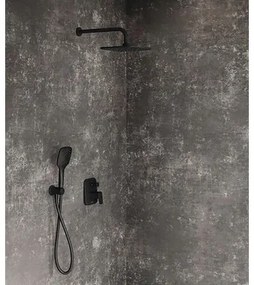 Ručná sprcha RAVAK 252 x 120 mm čierna X07P569