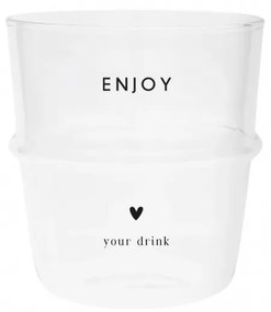 Bastion Collections Pohár na vodu Hello/Enjoy 250 ml B
