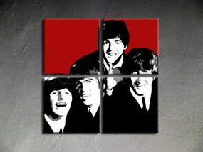 Ručne maľovaný POP Art obraz Beatles