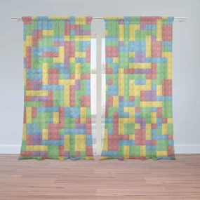 Sablio Záclony Farebná stavebnica: 2ks 150x250cm