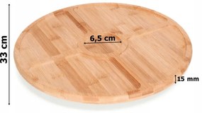 Servírovacia doska GRACJA bambusová