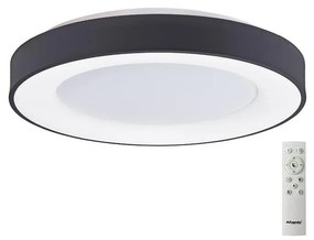 Azzardo Azzardo AZ4991 - LED Stmievateľné stropné svietidlo SANTANA LED/50W/230V čierna +DO AZ4991