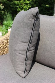 Hnedé záhradné ratanové sedenie so stolom 4-set