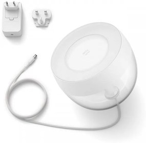 PHILIPS HUE Stolová múdra LED stmievateľná lampa HUE IRIS s funkciou RGB, 8,1 W, teplá biela-studená biela, biel