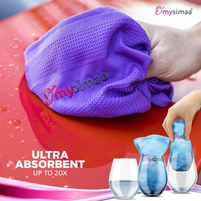 MySimaa Profesionálne čistiace utierky, čistiace utierky, mikrovlákno, 60 x 40 cm