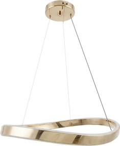 Toolight Toolight, LED závesné svietidlo, 60cm, 50W, 4000K, SWE066-CP, 4000lm, zlatá lesklá, OSW-20166