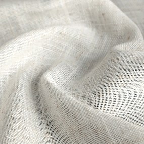 ZÁVES NA KRÚŽKOCH ELINA 140X250 CM PRÍRODNÁ