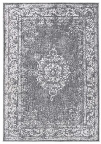 Obojstranný koberec DuoRug 5577 sivý