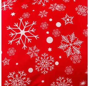 Flanelové obliečky z mikrovlákna SNOWFALL červené Rozmer obliečky: 70 x 90 cm | 140 x 200 cm