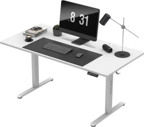 Elektrický výškovo nastaviteľný stôl Mark Adler Leader 7.6 biely