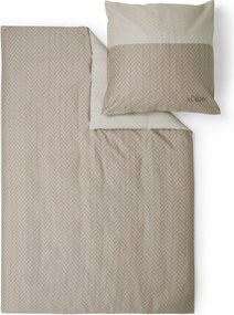 XXXLutz POSTEĽNÁ BIELIZEŇ, makosatén, béžová, 135/200 cm S. Oliver - Online Only bytové doplnky - 003252014301
