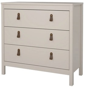Sivobéžová komoda 82x80x38 cm Madrid – Tvilum