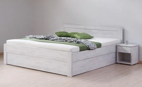 BMB MARIKA FAMILY - masívna buková posteľ s úložným priestorom 120 x 200 cm, buk masív
