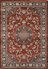 Berfin Dywany, Kusový koberec Anatolia 5857 V (Vizon), 100x200, hnedá, chodba / predsieň