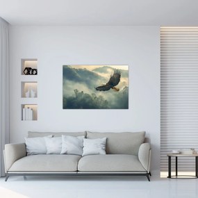 Obraz - Letiaci orol (90x60 cm)