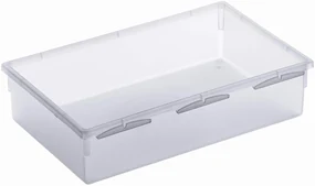 Organizér do zásuvky do kuchyne aj kúpeľne, príborník Rotho BASIC, mliečna (23x15)