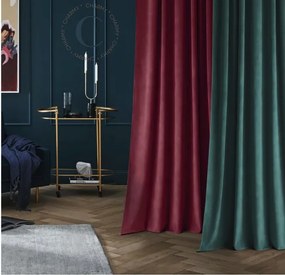 Moderný velúrový záves v jemne sivobielom odtieni 140X250 cm