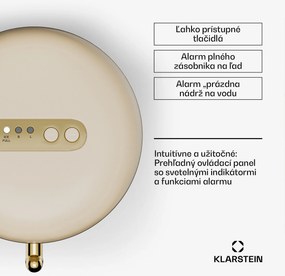 Klarstein Passau výroba ľadu 2 veľkosti 15 kg/24 h Auto-Clean