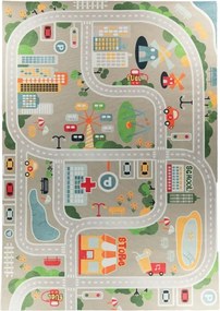 Koberec KIDS-46 Crystal Print viacfarebný obdĺžnikový | polyester Rozmer: 300x400 cm