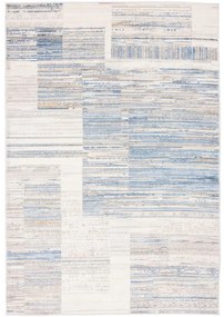 Kusový koberec Vizion krémovo modrý 200x300cm