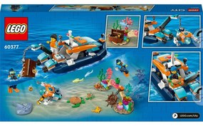 LEGO City 60377 Prieskumná ponorka potápačov 2260377