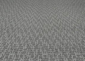 Koberce Breno Metrážny koberec NOVELLE 79, šíře role 400 cm, čierna