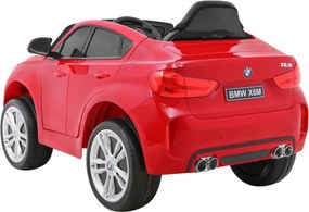 Ramiz Detské elektrické autíčko BMW X6M lakované - červené SUV + diaľkové ovládanie
