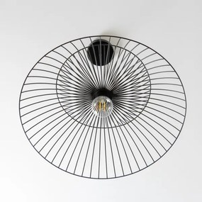 Brilagi - LED luster na lanku CERIA WIRE 1xE27/40W/230V pr. 60 cm čierna