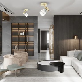 Bodové svietidlo BEST 1xE14/40W/230V zlatá