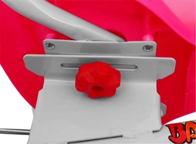 Ramiz Detský trojkolesový bicykel Elephant Ružová + zvuky + strieška + zábrana + opierka na nohy + rukoväť + úložný priestor