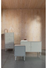 Svetlosivá komoda 108x70x45 cm Morning – Zuiver
