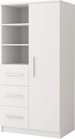 Regál ORVILLE - biely