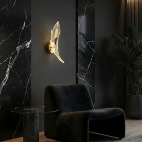 Toolight Rea, NÁSTENNÉ LED SVIETIDLO G182-W GOLD, OSW-07814