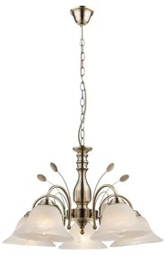 Globo 69007-5H - Luster na reťazi POSADAS 5xE27/60W/230V